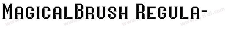 MagicalBrush Regula字体转换